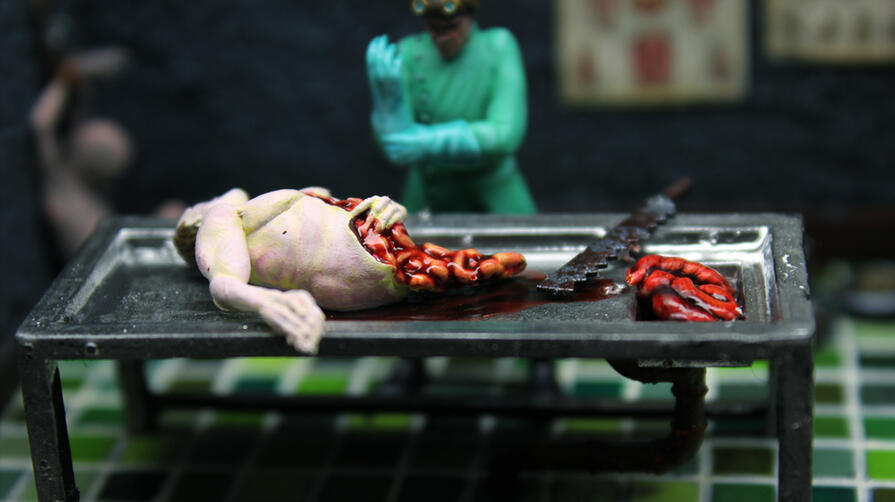 Diorama Tueur - Détails 1