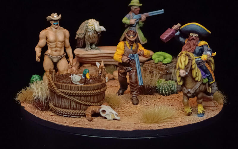 Diorama Colverts