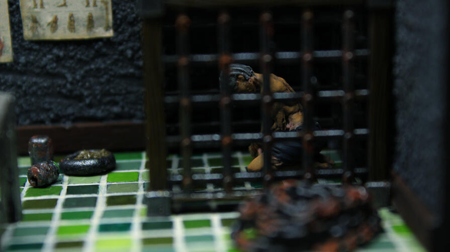 Diorama Tueur - Détails 2