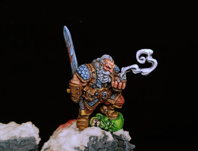 Bref repos avant de reprendre la chasse - Détail